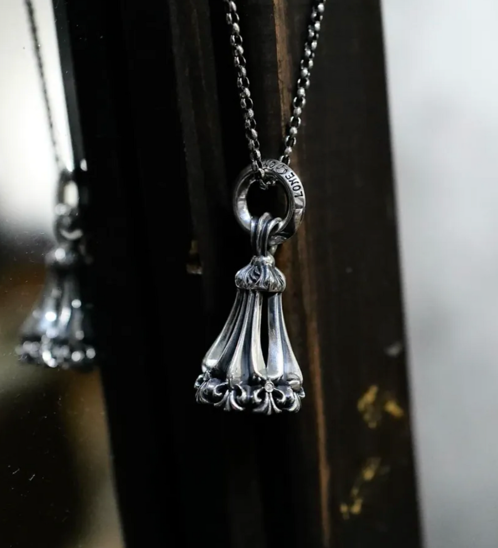 Chrome Bell Pendant