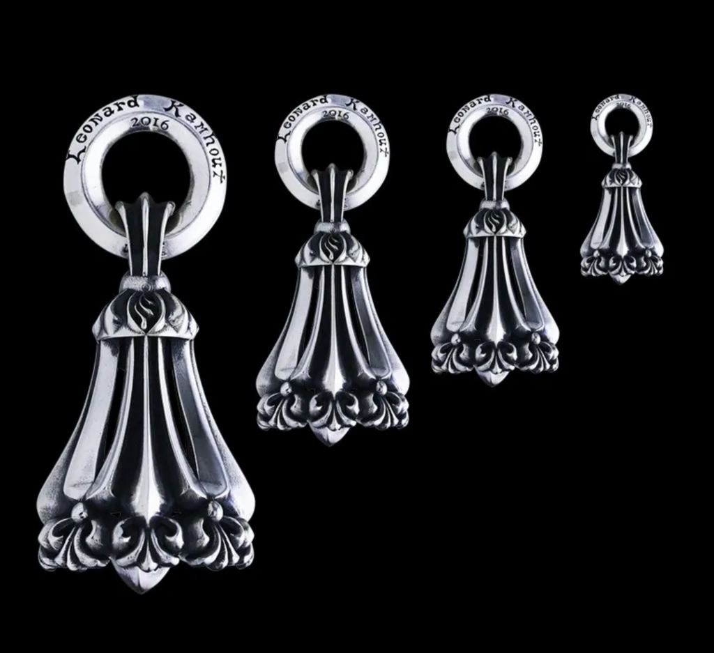Chrome Bell Pendant
