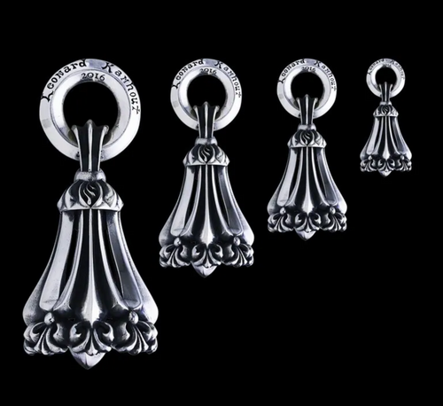 Chrome Bell Pendant