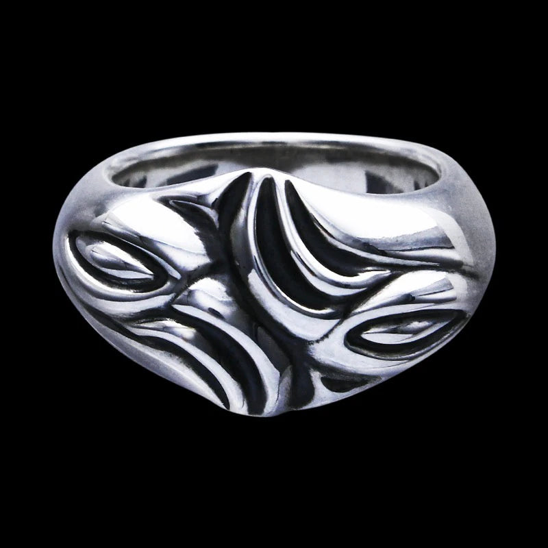 Carved Silk Ring L