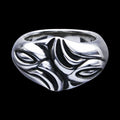 Carved Silk Ring L