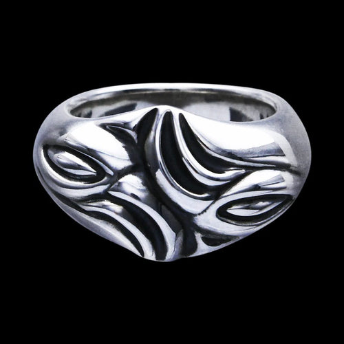 Carved Silk Ring L