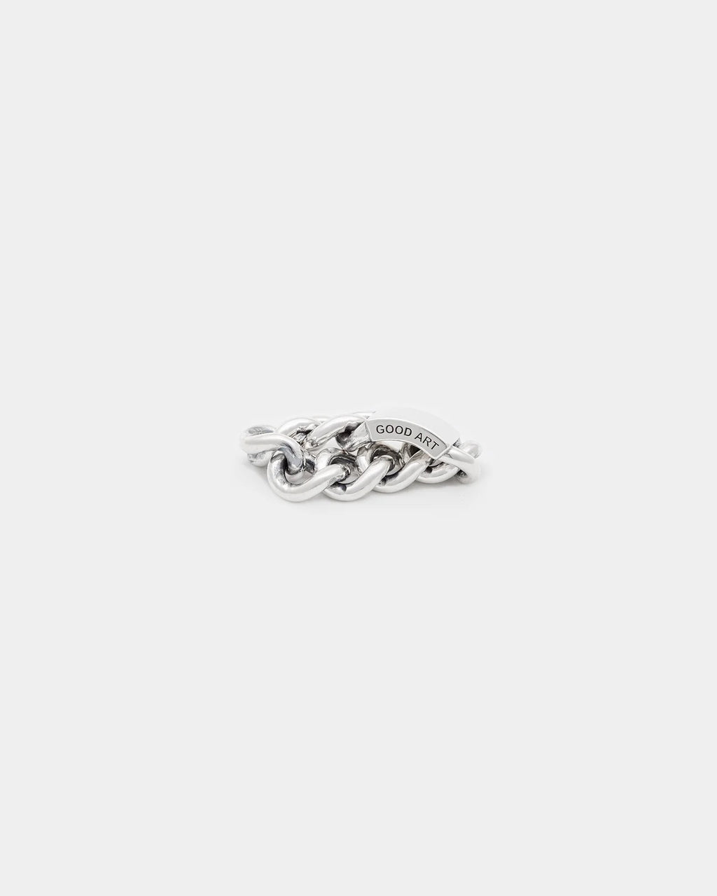 Curb Chain ID Ring - Smooth - C
