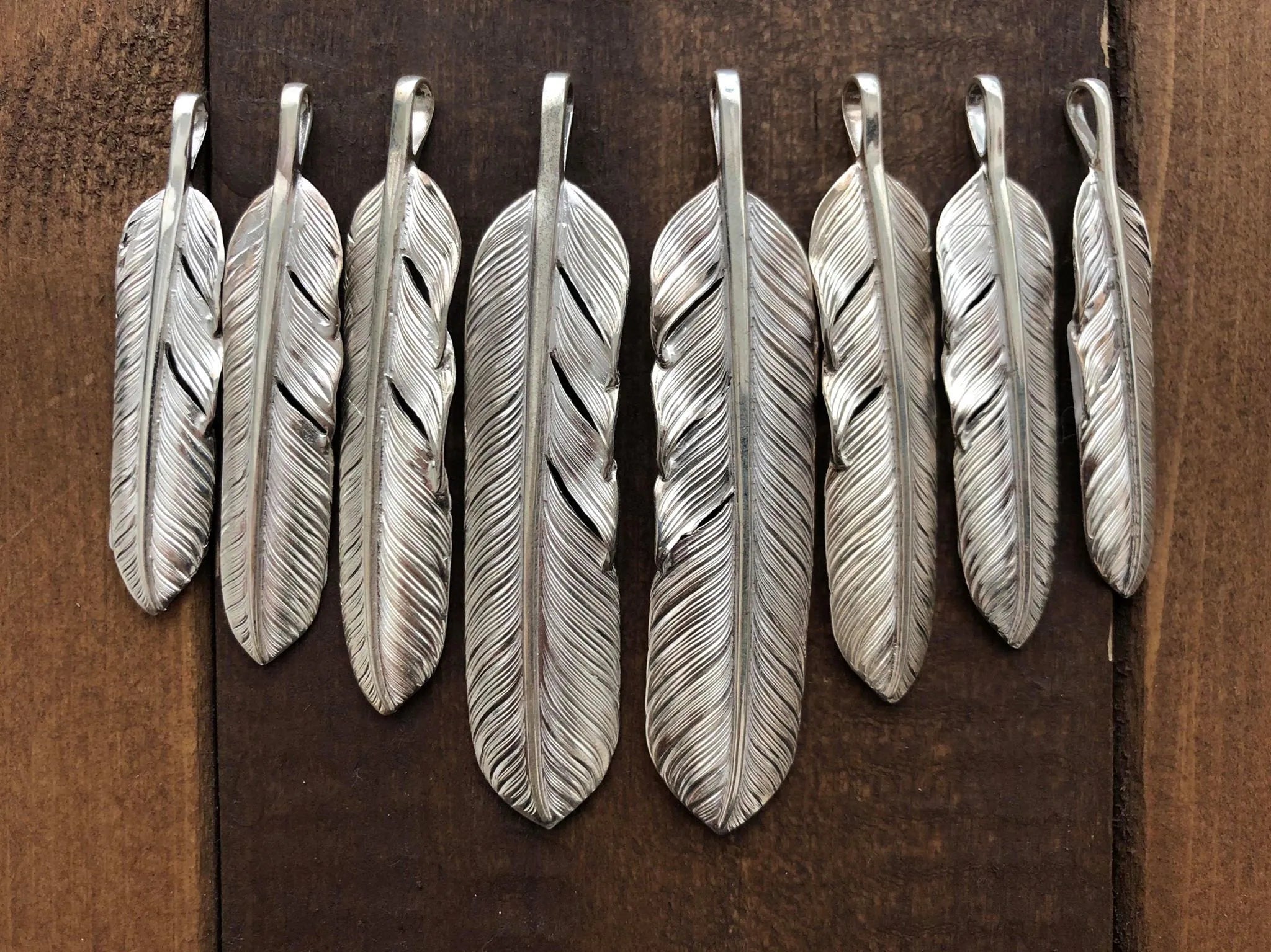 Silver Flight Feather Collection