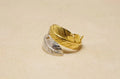 S Size Feather K18 One Feather Ring