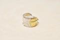 L Old Feather K18 Tip Ring