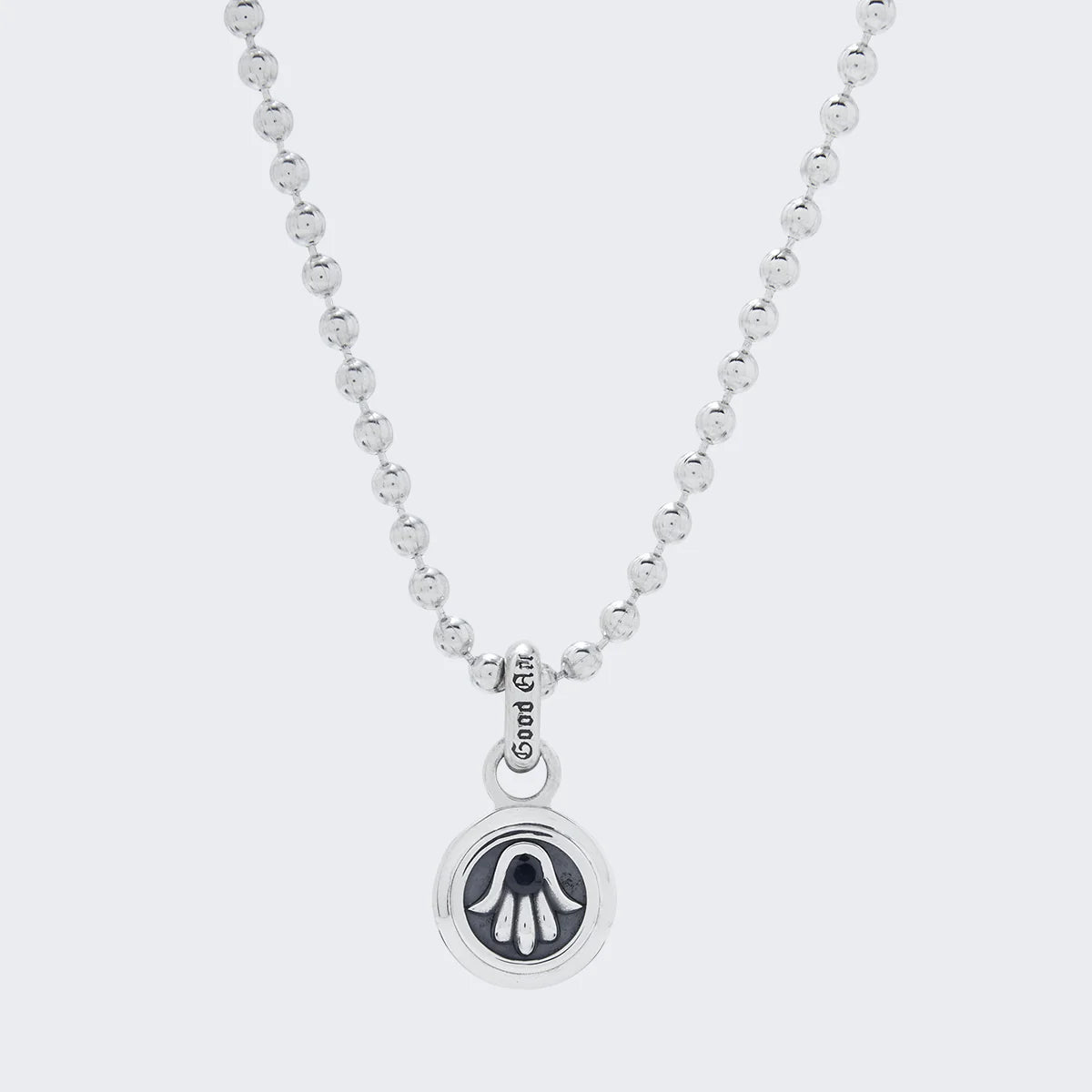 Lotus Pendant | Hamsa - Medium