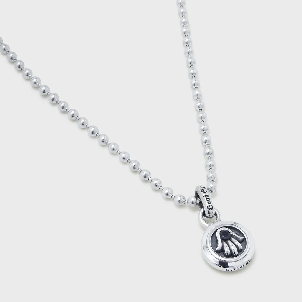 Lotus Pendant | Hamsa - Medium