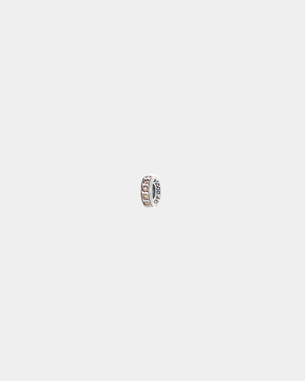 Pavé Rondel | Brown Diamonds