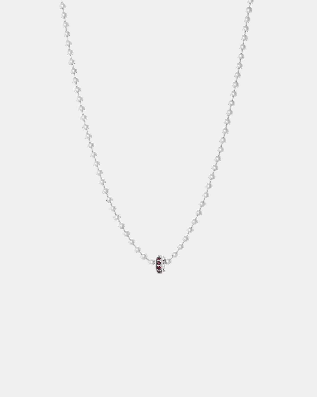 Pavé Rondel | Rubies