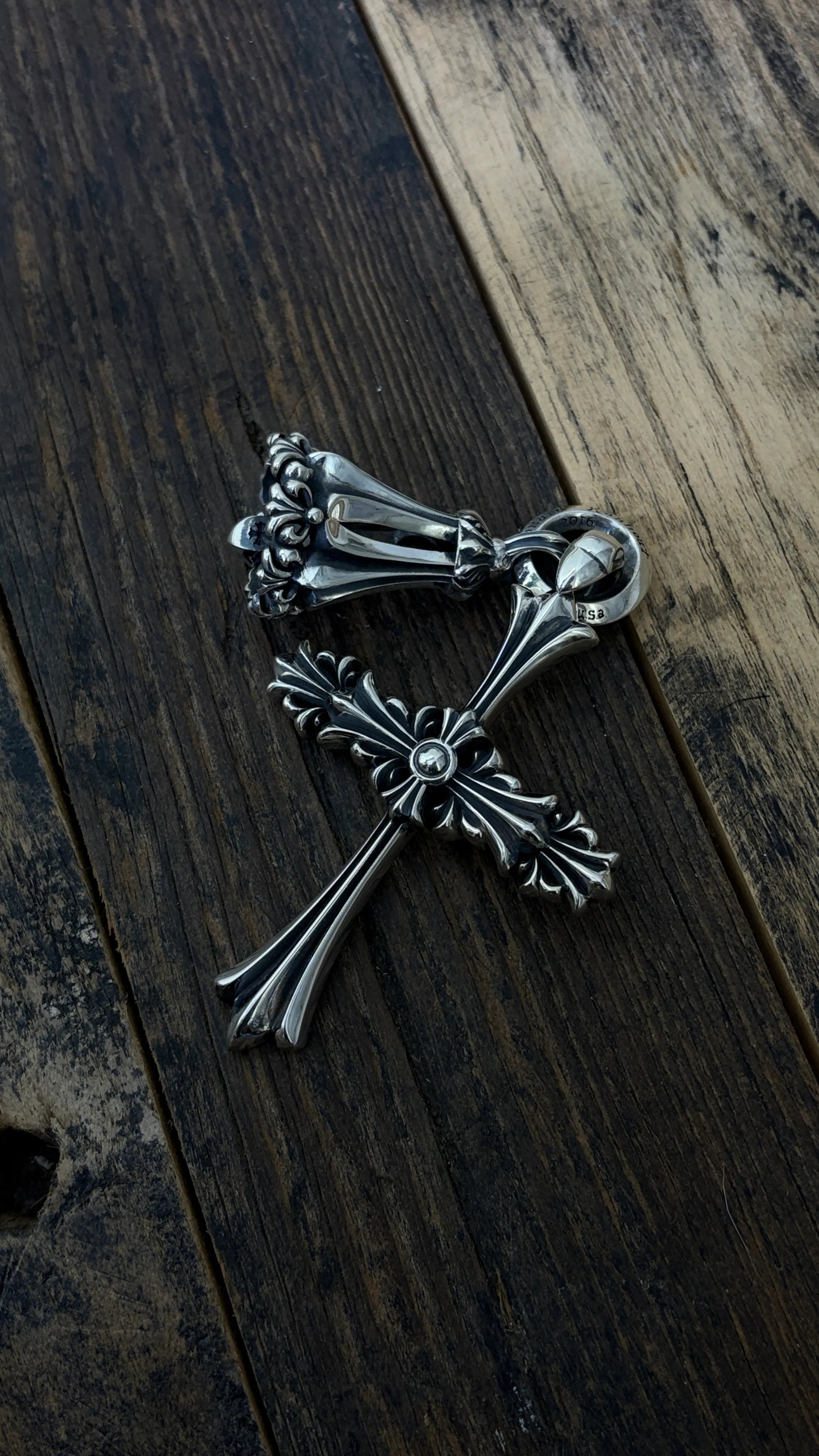 Chrome Cross L with Chrome Bell M