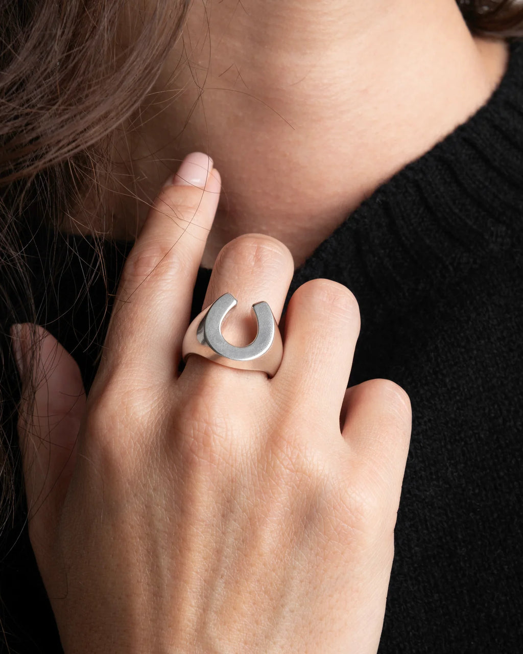 Horseshoe Ring | Smooth - AA