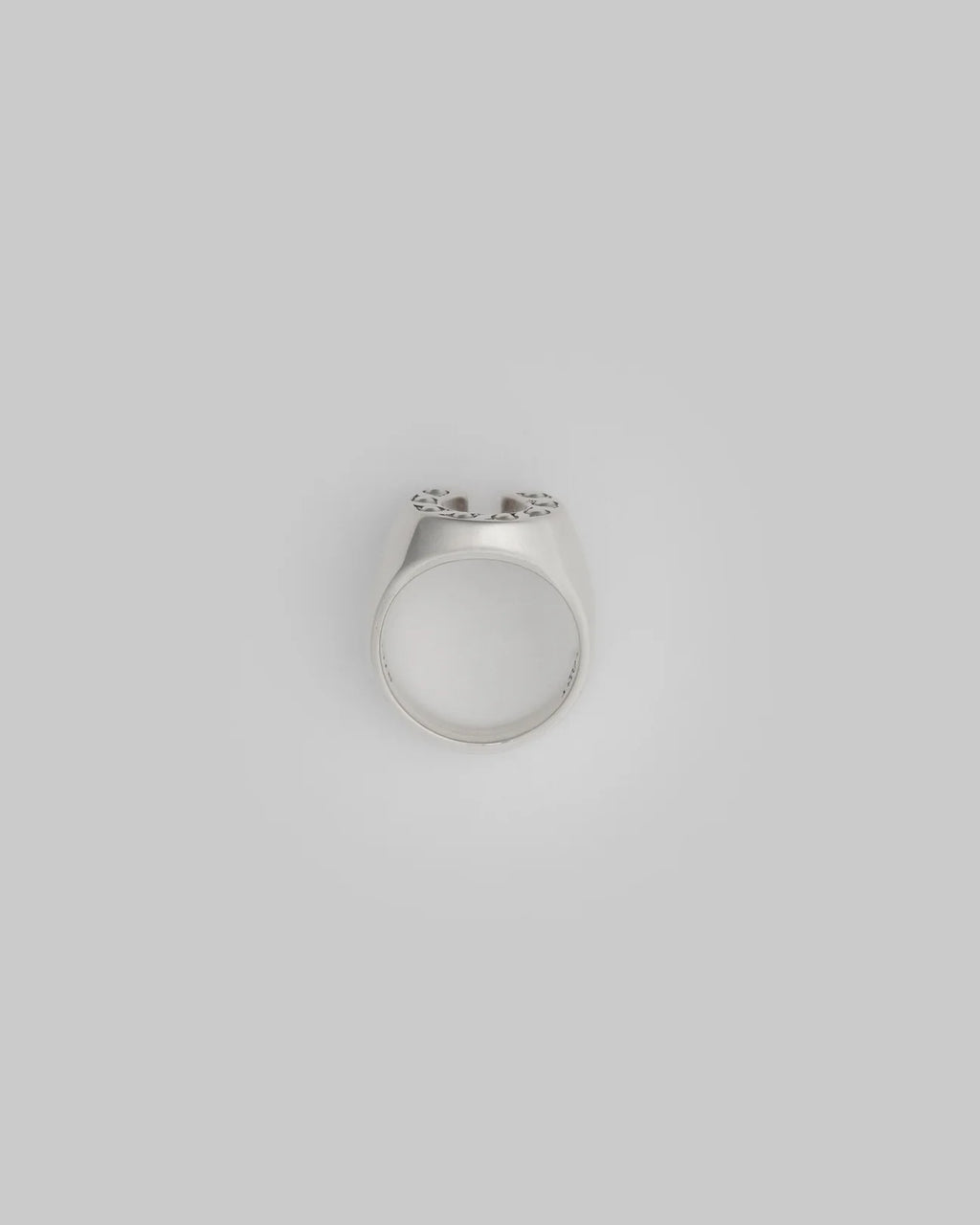 Horseshoe Ring | White Diamonds - AA