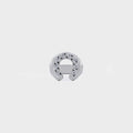 Horseshoe Ring | White Diamonds - A