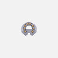 Horseshoe Ring | Sterling Silver w/ 18K Yellow Gold-D's - A