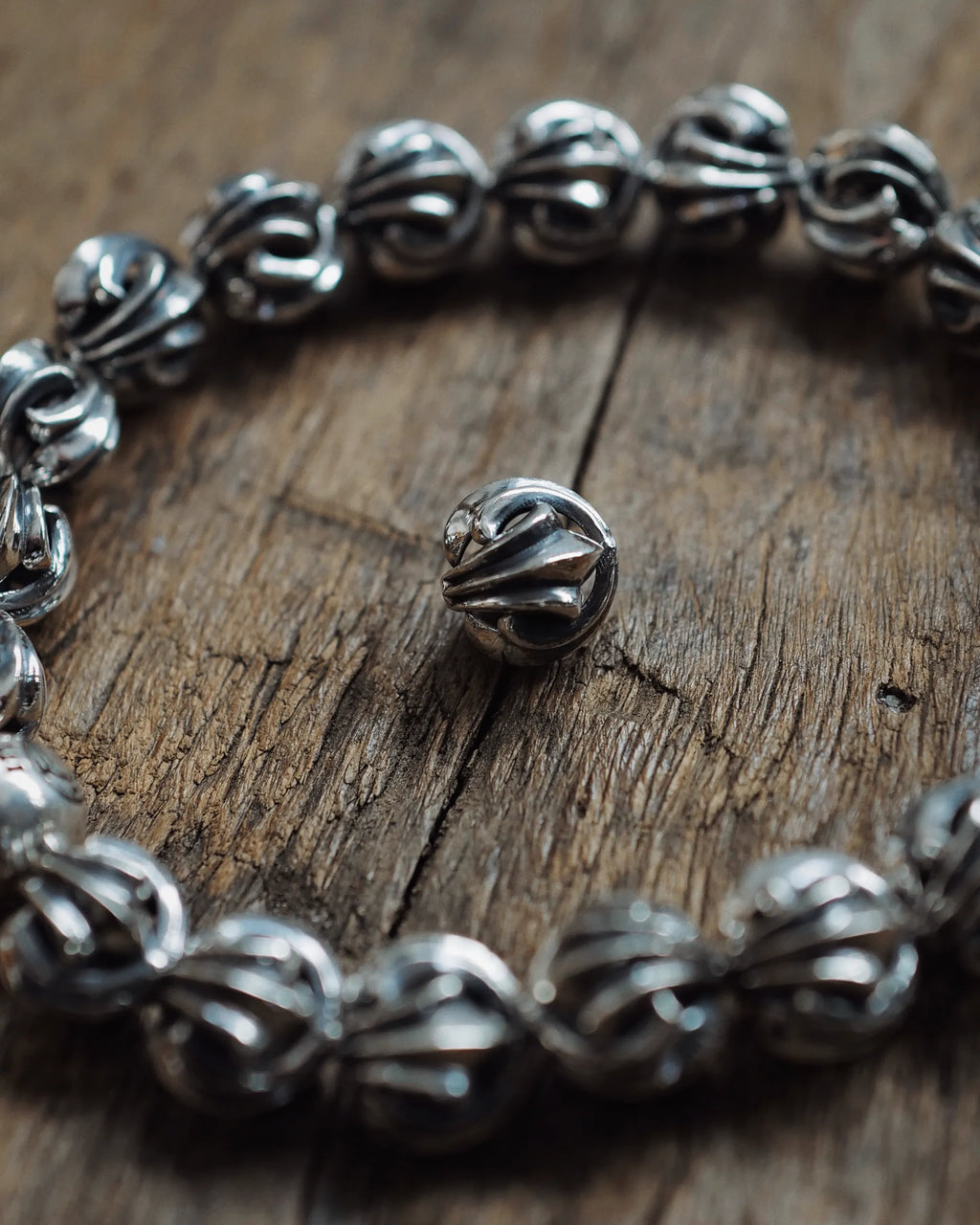 Chrome Bead 10mm Beads