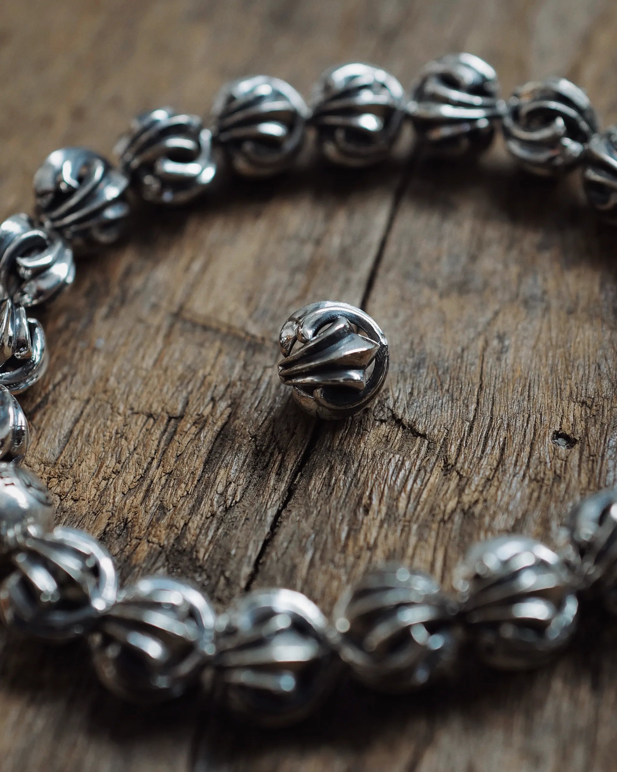 Chrome Bead 10mm Beads